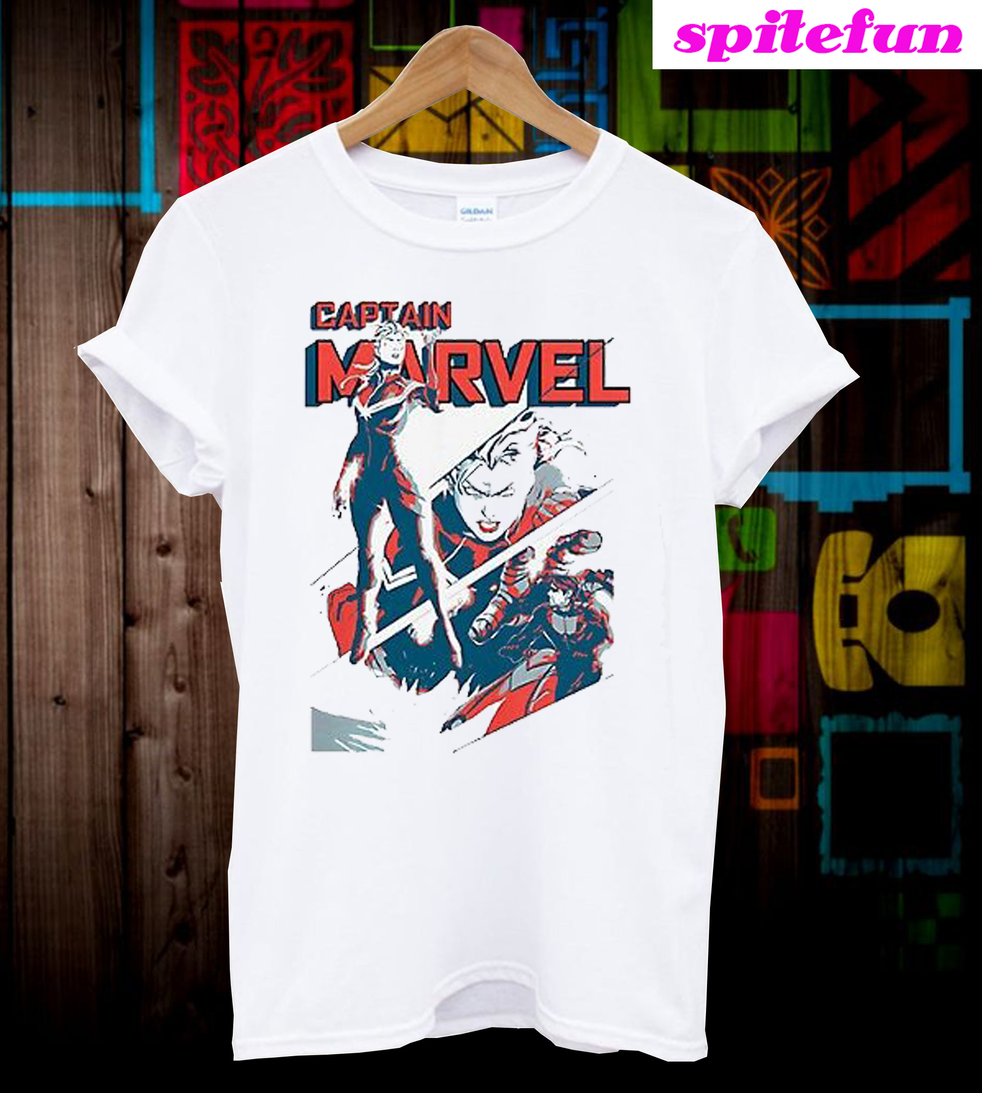 captain marvel girls tshirt