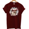 Serape Lips with Cow Hide Tongue T-Shirt