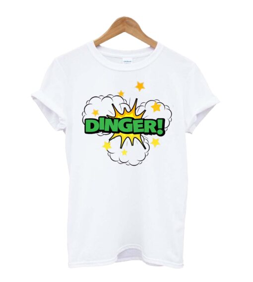 Sublimation design Dinger baseball softball png iron on transfer t-shirt