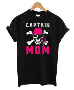 Captain mom funny pirate T-Shirt