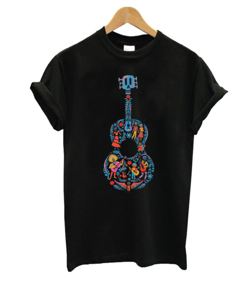 Disney Pixar Coco Guitar Men's T-Shirt