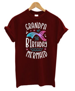 Grandpa of the Birthday Mermaid T-Shirt