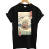 Howl's Moving Castle Ukiyo-e Gift T-Shirt