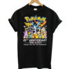 Pokemon 25th Anniversary 1996-2021 Thank You For The Memories T-Shirt