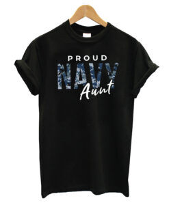 Proud Navy Aunt T-Shirt