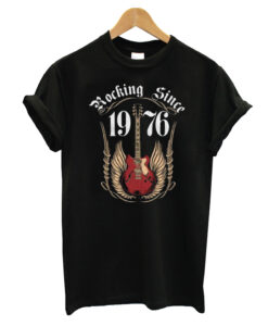 Rocking Since 1976 T-shirt