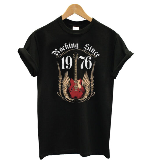 Rocking Since 1976 T-shirt