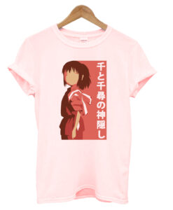 Spirited Away Haku Chihiro Exclusive Design Graphic Tee Unisex Cotton T-shirt