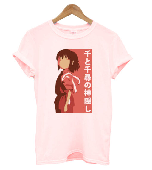 Spirited Away Haku Chihiro Exclusive Design Graphic Tee Unisex Cotton T-shirt