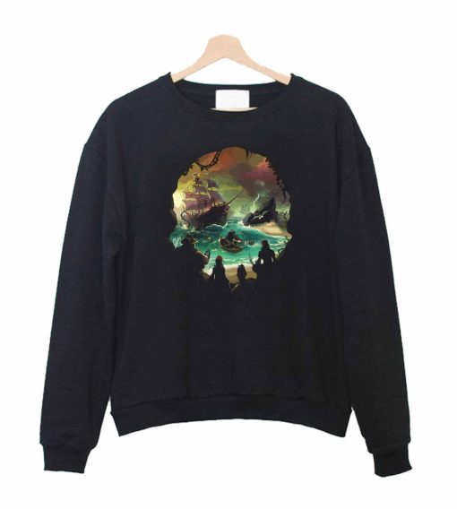 Sea Of Thieves Skull Sweatshirt