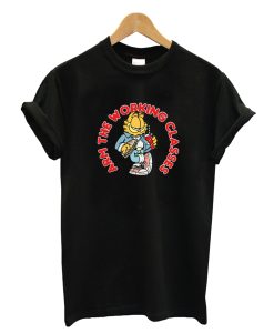 Arm The Working Classes Garfield Meme Design T-Shirt