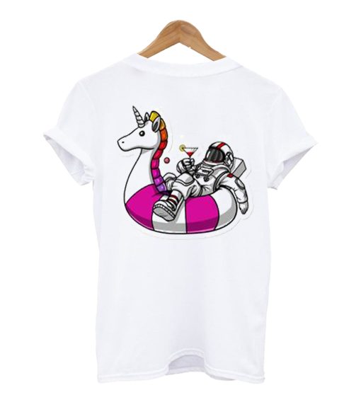 Astronaut Riding Unicorn T-shirt