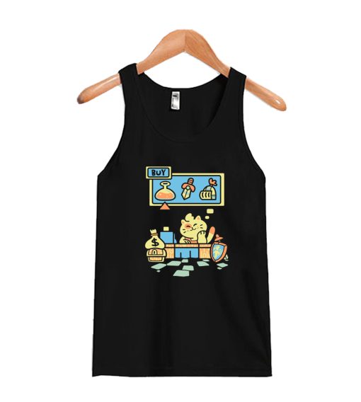 Cat RPG Tank Top