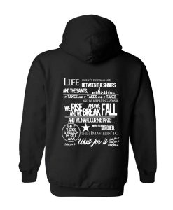 Hamilton Typography Hoodie