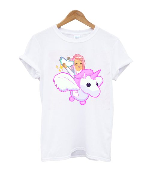 Pink Flying Unicorn T-Shirt