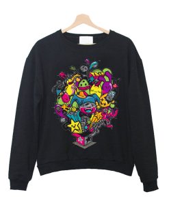 Clown And Friend Sweatshirt