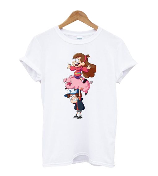 Girl Pig And Boy T-shirt