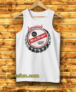 Jamaica's Red Stripe Tank Top