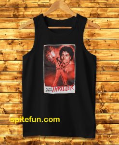 Michael Jackson Thriller Poster Tanktop