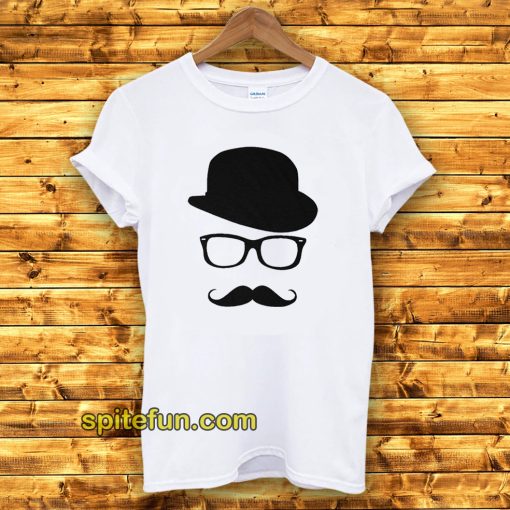 Mustache Men's Short Sleeve Tee Tshirt