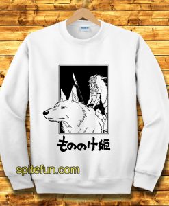 Princess Mononoke Tee Inspired by the anime Sweatshirt