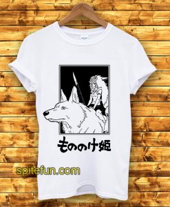 Princess Mononoke Tee Inspired By The Anime T-Shirt