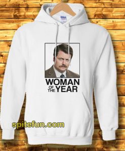 Ron Swanson Woman of the Year Parks and Recreation Hoodie