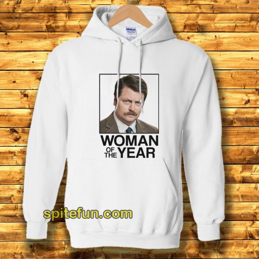 Ron Swanson Woman of the Year Parks and Recreation Hoodie