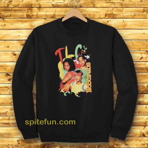 TLC No Scrubs Photo Sweatshirt