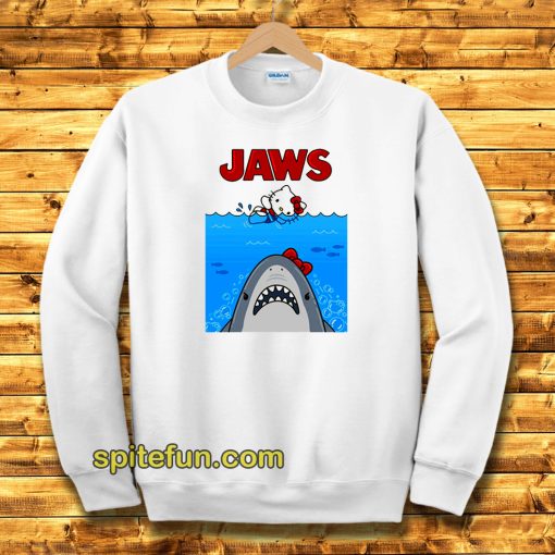 Jaws Hello Kitty Sweatshirt