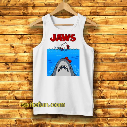 Jaws Hello Kitty Tanktop