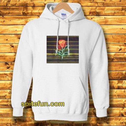 louis tomlinson neon rose Hoodie