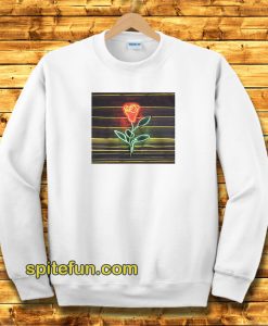 louis tomlinson neon rose Sweatshirt
