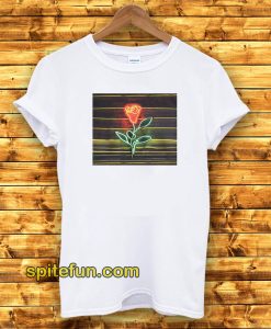 louis tomlinson neon rose t-shirt