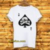 Ace of Spades Skull Poker Tee