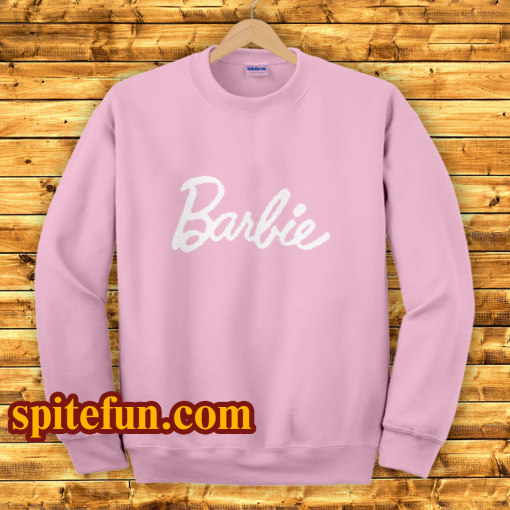 Barbie Light Pink Unisex adult Sweatshirt