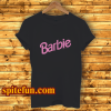 Barbie Pink Logo T Shirt