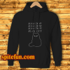 Black Shirt Jeans Shoes Cats Hoodie