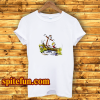 Calvin Doing Hobbes T-Shirt