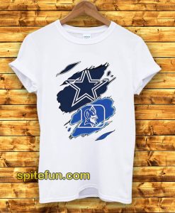 Dallas Cowboys And Duke Blue Devils T-Shirt