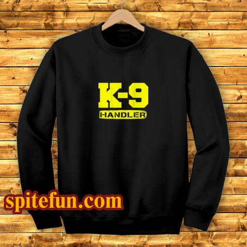 Dog Handler Logo K9 Sweatshirt