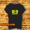 Dog Handler Logo K9 T-Shirt