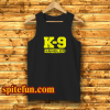 Dog Handler Logo K9 Tank Top