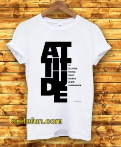 Attitude Winston Churchill Inspirational T-Shirt