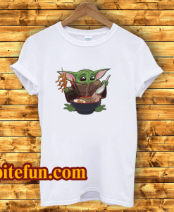 Baby Yoda Eat Ramen T Shirt