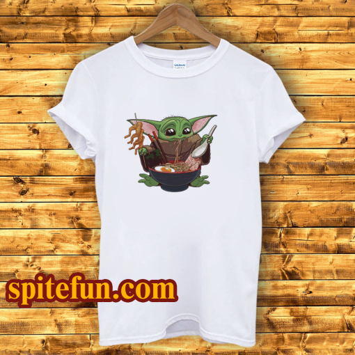 Baby Yoda Eat Ramen T Shirt