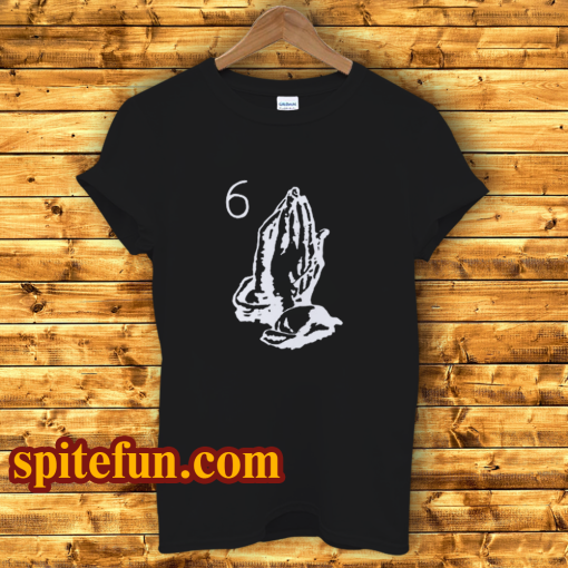 Drake OVO 6 God Praying Hand T-Shirt