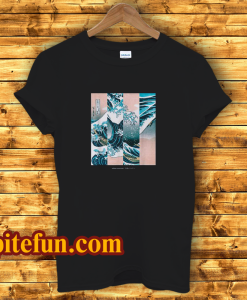 Great Wave Collage Japanese T-Shirt