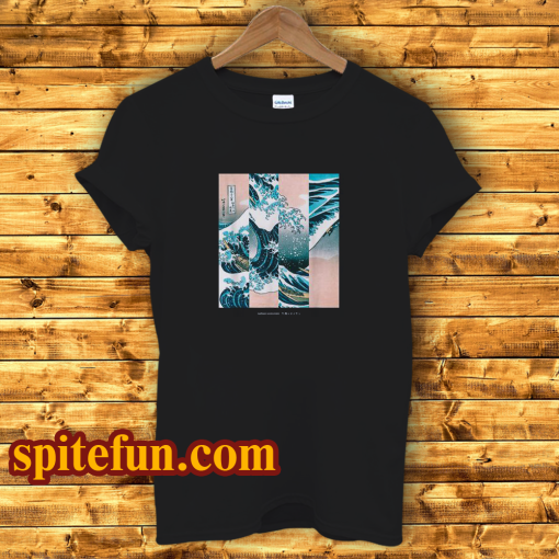 Great Wave Collage Japanese T-Shirt