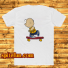 Charlie Brown Skateboard T-Shirt (back)